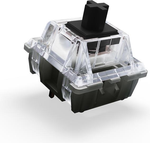 Produktbild CHERRY xtrfy Cherry MX Black RGB Switches, mechanisch, 3-Pin, Linear, MX-Stem, 60g - 35 Stück