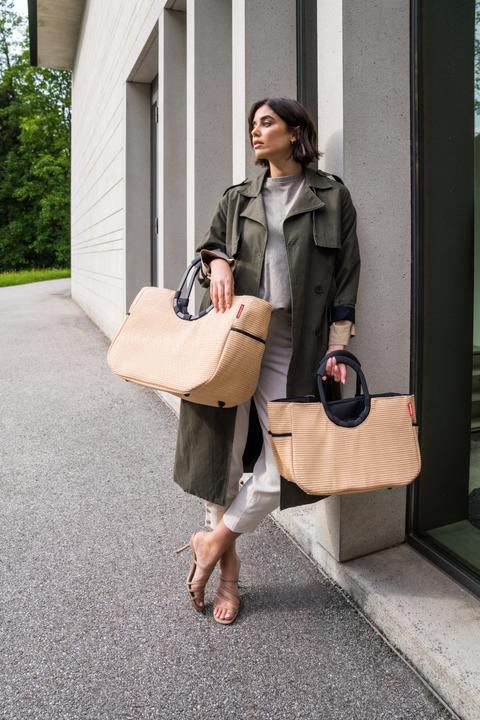 Image du produit reisenthel loopshopper M frame raffia black