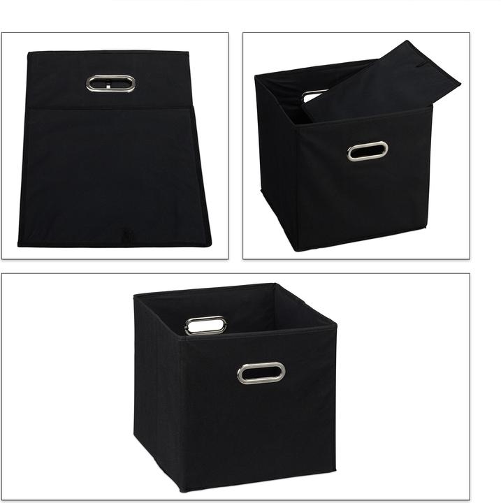 Actual product image Relaxdays 2x storage box (33 x 33 x 32 cm, 34.85 l)