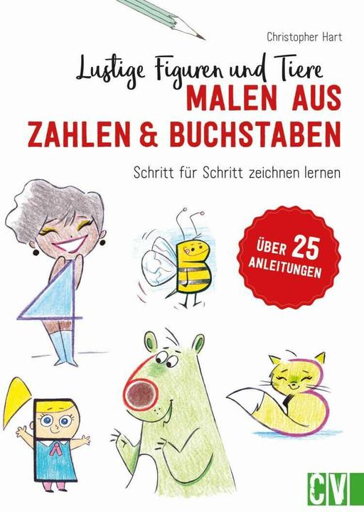 Produktbild Lustige Figuren und Tiere malen aus Zahlen & Buchstaben