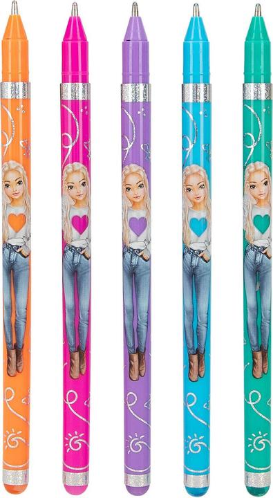 Produktbild Magni Glitter Gelroller TOPModel 5er (Mehrfarbig, 1 x)