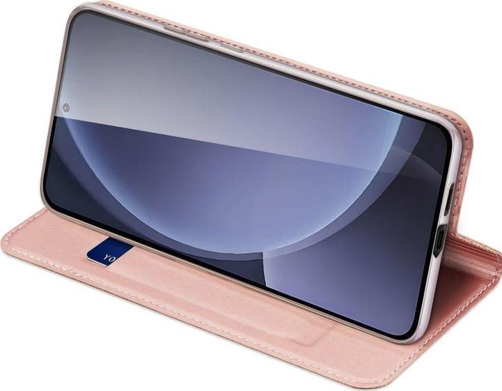 Produktbild Dux Ducis Samsung Galaxy S25 Hülle mit Kartensteckplatz - Pink (Samsung Galaxy S25)