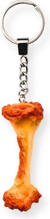 Actual product image Yumazing Chicken Bone key ring