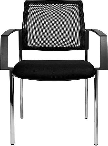 Image du produit Topstar Polster-Stapelstuhl mit Netz-Rückenlehne