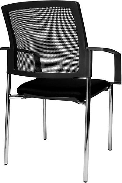 Image du produit Topstar Polster-Stapelstuhl mit Netz-Rückenlehne