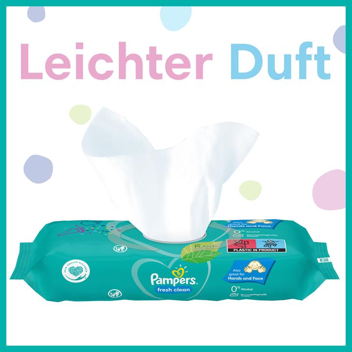 Produktbild Pampers Fresh Clean (624 Stück)