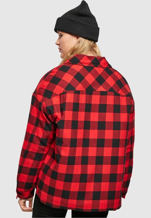 Actual product image Urban Classics Ladies Flannel Padded Overshirt - 10962 (3XL)