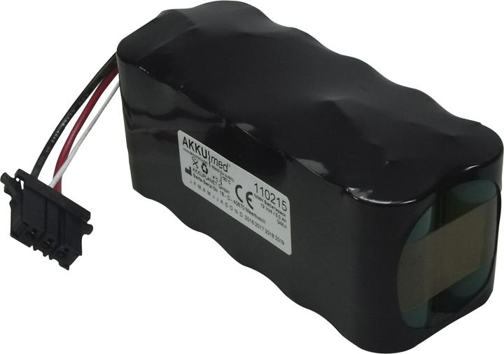 Produktbild XCell NiMH Akku passend für Nihon Kohden Defibrillator TEC5521, ECG-1350 - X065 (1 Stk., 3000 mAh, Ladegerät ohne Akku)
