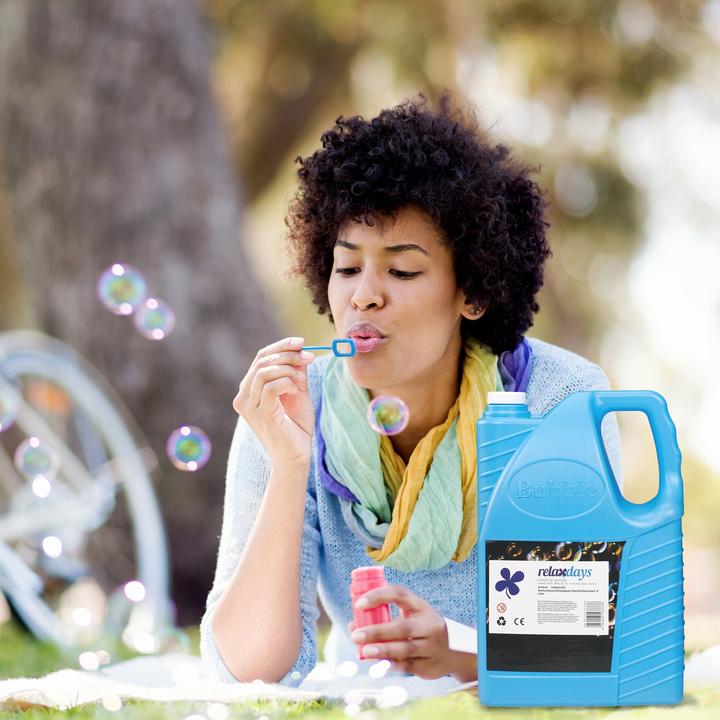 Actual product image Relaxdays Bubble refill canister