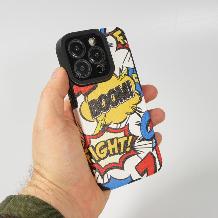 Actual product image PhoneLook Coque Cartoons rétro en similicuir (Apple iPhone 14 Pro Max)