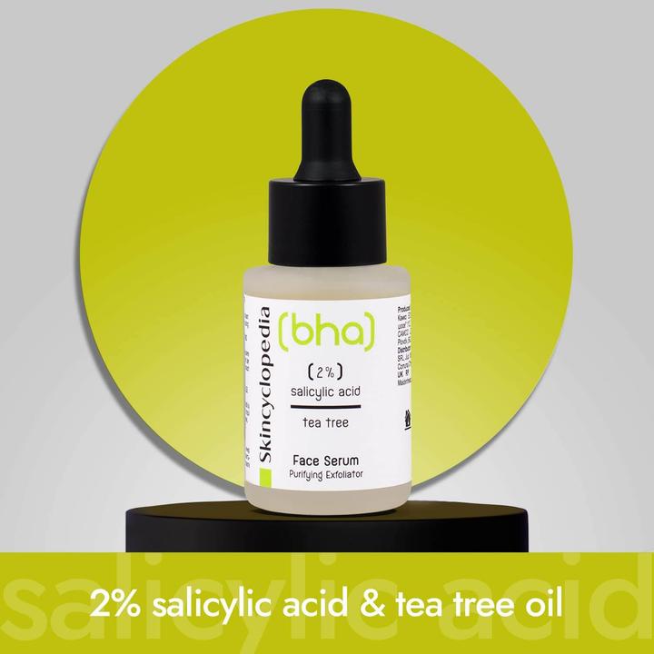 Immagine prodotto Skincyclopedia 2% di Acido Salicilico + Tea Tree Oil (30 ml)