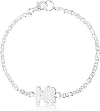 Tous Playful Silver Bracelet with Sweet Dolls Bear 211902890