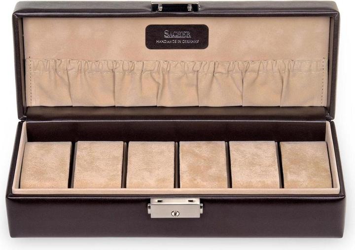 Immagine prodotto Sacher 2017.293143 - Custodia per 6 orologi new classic mocca