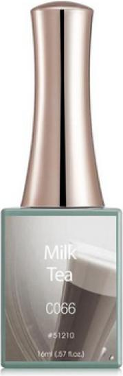 Actual product image Canni Gel Varnish Milk Tea C066 UV/LED (Grayish Brown, UV gel varnish)