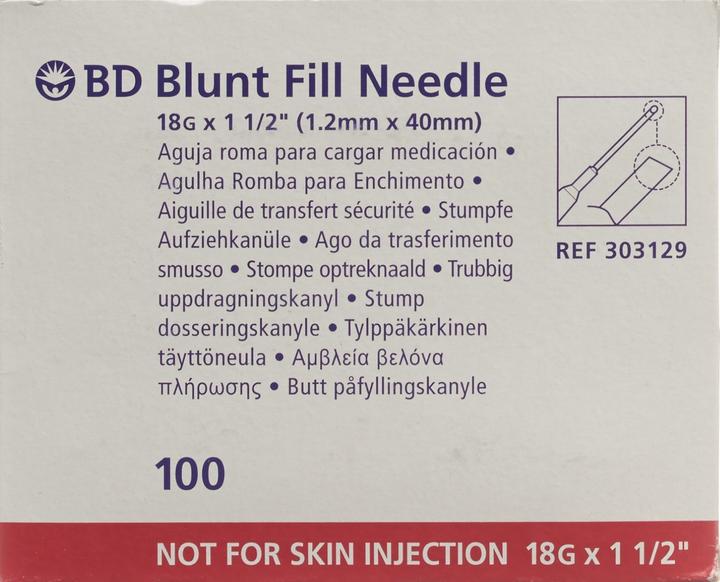Immagine prodotto BD Cannula di retrazione di sicurezza a riempimento ottuso Cannula di retrazione di sicurezza