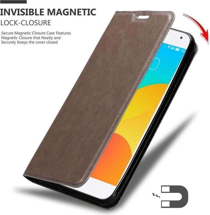 Immagine prodotto Cadorabo Copertina magnetica invisibile del libro (Meizu MX4)