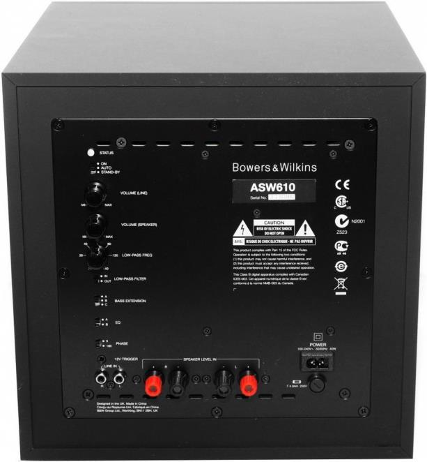 Immagine prodotto Bowers & Wilkins ASW610 (1 pz., 200 W)