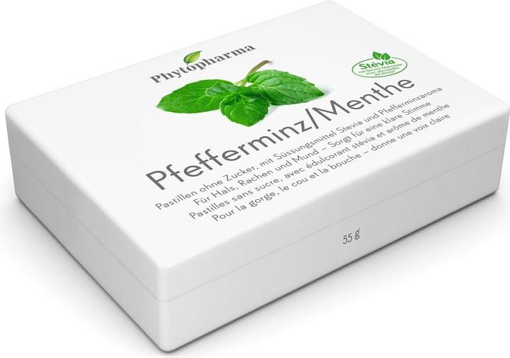 Produktbild Phytopharma Pfefferminze | Mentha Pastillen (40 Stück, Bonbon, 72 g)