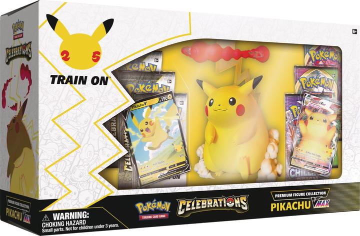 Produktbild Pokémon Celebrations Pikachu Vmax Premium Figure Collection (Englisch, Box Set & Collection)