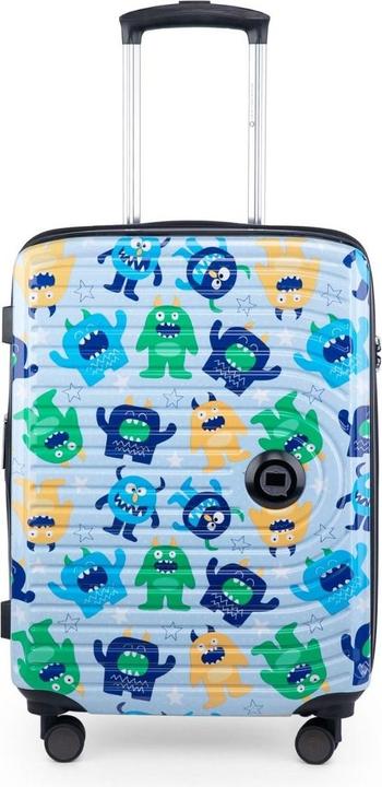 Immagine prodotto Hauptstadtkoffer Centro - Valigia per bambini, bagaglio a mano, guscio duro, Mostri (37 l, Bagaglio a mano (fino a 50 litri))