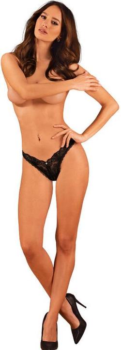 Actual product image Obsessive Donna Dream Lace String - Black (S)