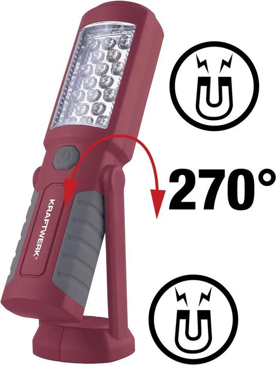 Actual product image Kraftwerk LED hand lamp (90 lm)