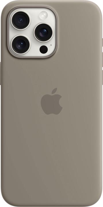 Immagine prodotto Apple Custodia in silicone per iPhone 15 Pro Max con MagSafe (marrone argilla) (Apple iPhone 15 Pro Max)