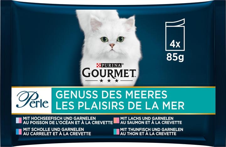 Immagine prodotto Gourmet Perla del piacere del mare (Adulto, 4 pz., 85 g)