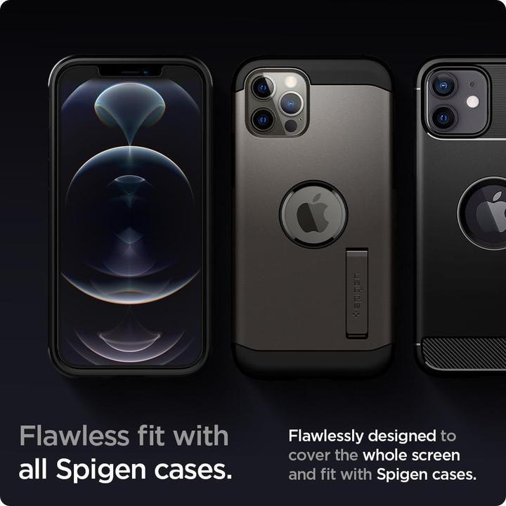 Produktbild Spigen tR EZ Fit (2 Stück, Apple iPhone 12, Apple iPhone 12 Pro)