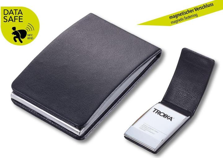 Immagine prodotto Troika Custodia per biglietti da visita MIDNIGHT STYLE, nera