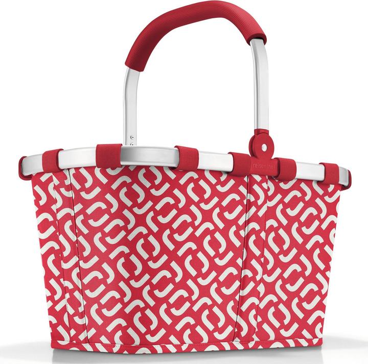 Actual product image reisenthel Shopping Basket Carrybag Signature Red/White