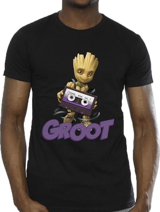 Immagine prodotto Guardians of the Galaxy Groot Casette Maglietta Uomo (4XL)