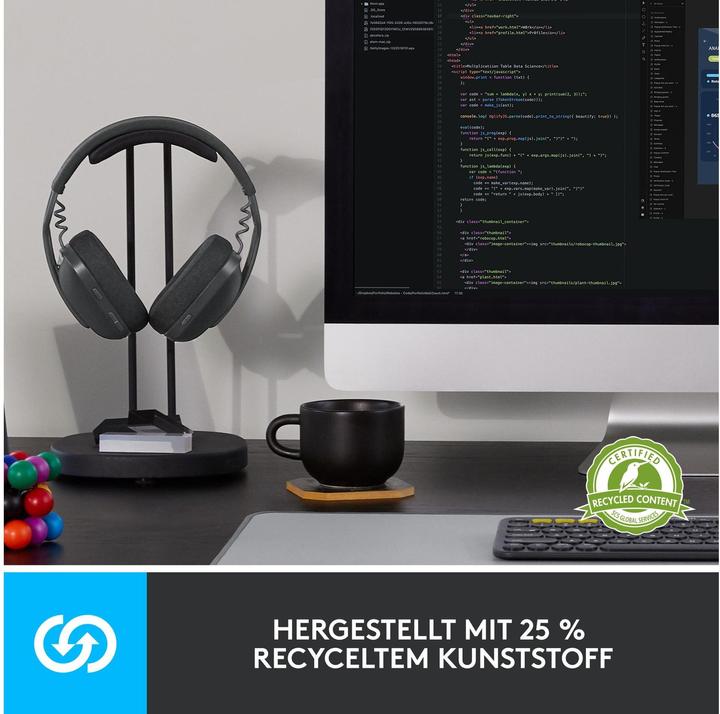 Produktbild Logitech Zone Vibe 100 (Kabellos, USB-C)