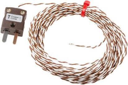 Immagine prodotto Rs Pro Tipo T IEC 1/0.2mm Termocoppia+spina 5m