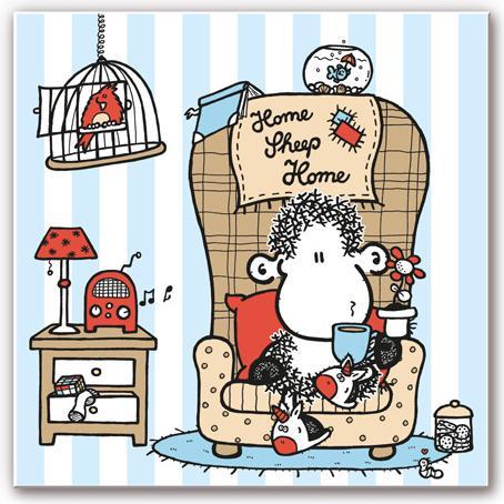 Immagine prodotto Sheepworld Casa Pecora Casa Tea Time (20 x 20 cm)