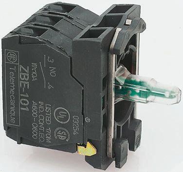 Produktbild Schneider Electric Hilfsschalterblock mit LED