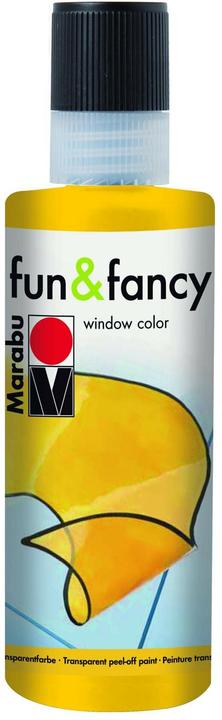 Produktbild Marabu Window Color Fun & Fancy (Gelb, 80 ml)