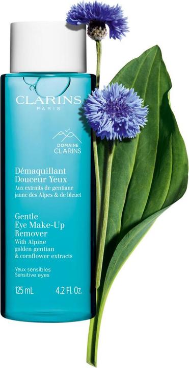 Image du produit Clarins Lotion Douce Démaquillante Yeux (Chiffons de nettoyage, 125 ml)
