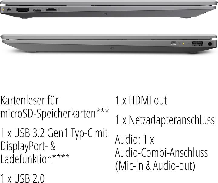 Produktbild Medion E16402 (16.10", Intel Core i3-1115G4, 8 GB, 512 GB)