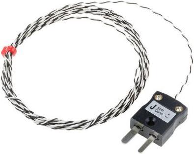 Produktbild Rs Pro Type J IEC 1/0.2mm Thermocouple+Plug 2m