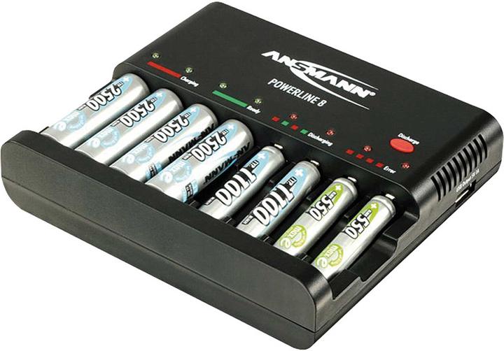 Produktbild Ansmann Powerline 8 (1 Stk., AAA, AA, Ladegerät ohne Akku)