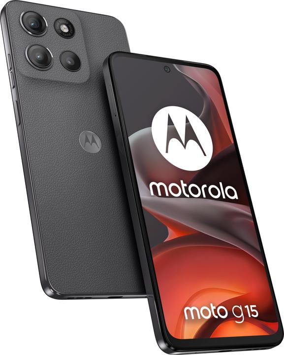 Image du produit Motorola Moto g15 8-256Gb 6.72" Dual Sim (256 Go, Grey, 6.72", Double SIM, 50 Mpx, 4G)