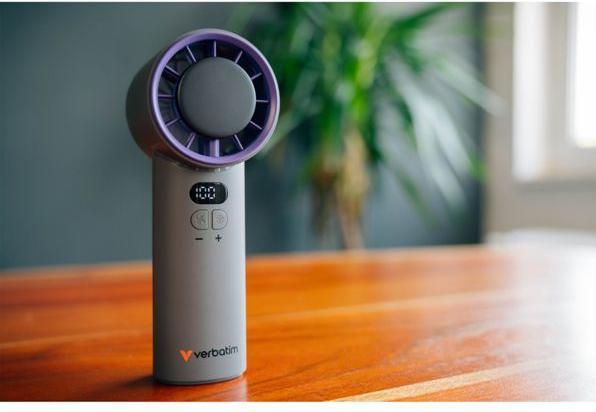 Image du produit Verbatim CoolnGo Handheld Fan Grey