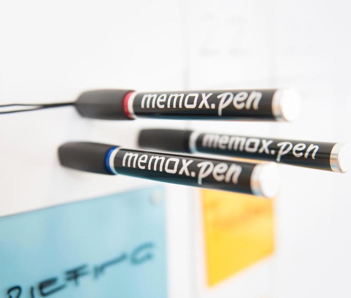Produktbild Memox Pen Magnetic (Blau, Rot, Schwarz)