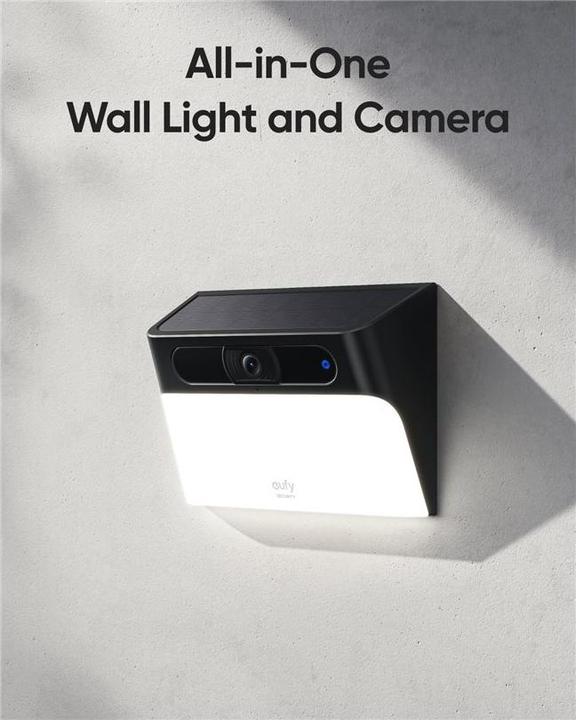 Image du produit eufy Lampe solaire murale Cam S120 (2304 x 1296 Pixels)