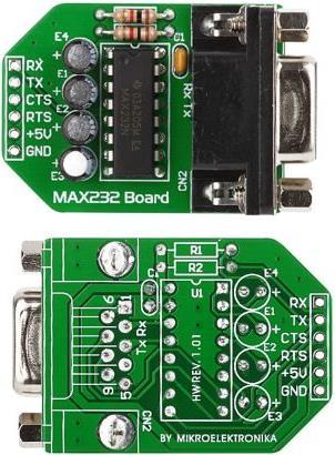 Produktbild MikroElektronika MAX232 (MAX232N) ADAPTER BRD,MIKROE-222