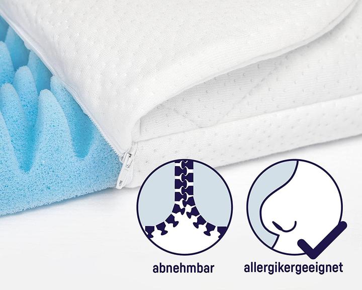 Actual product image Julius Zöllner Julius cradle and bassinet mattress Dr. Lübbe Air Plus (70 x 40 cm)