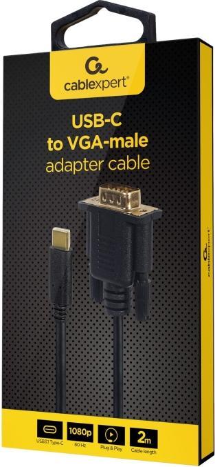 Produktbild Gembird USB-C zu (VGA, 200 cm)