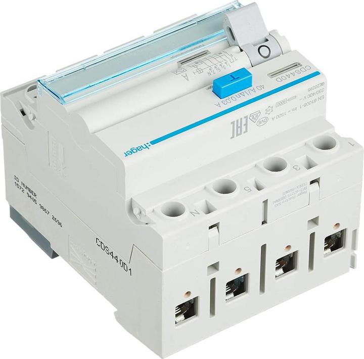 Image du produit Hager Disjoncteur 4P