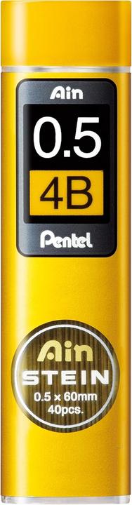 Actual product image Pentel Feinminen (0.5 mm, 4B) (Refill, Graphite, 0.50 mm)